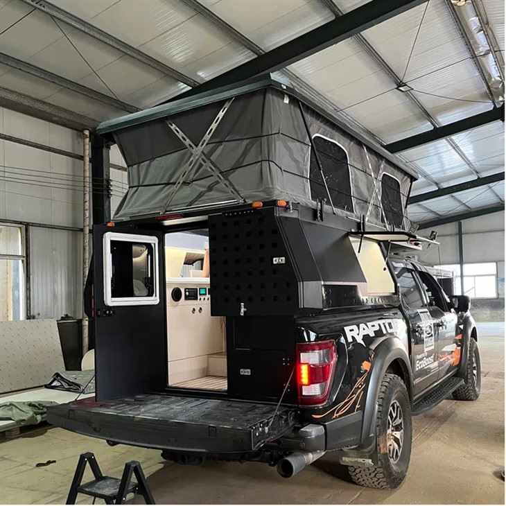 Luxury Pick Up Truck Camper factory