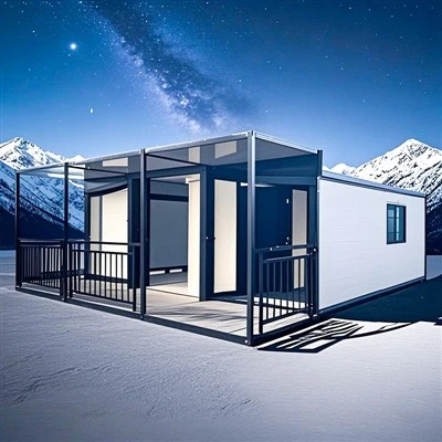 Mobilna proširiva mala kontejnerska kuća